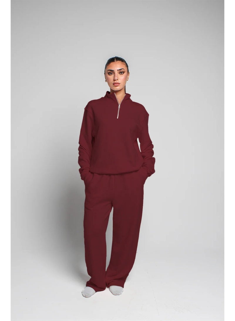 Basic Look Quarter zip Milton Sweatshirt - Image 1